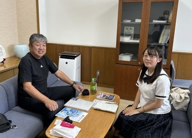 放送部の取材 « News & Topics